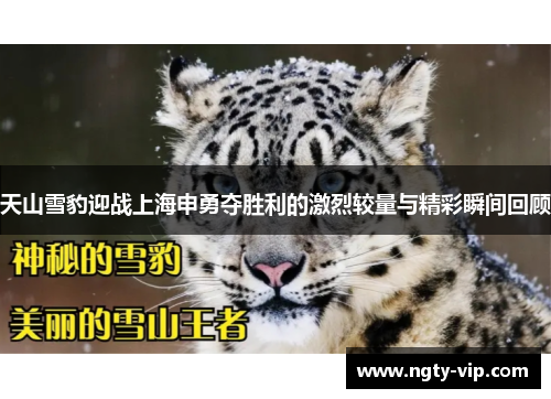 天山雪豹迎战上海申勇夺胜利的激烈较量与精彩瞬间回顾